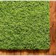 Soft Green Shaggy Hall Rug